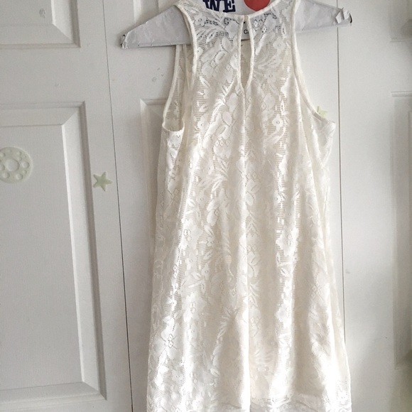 Hollister White Summer Lace Mini Dress - Picture 2 of 4